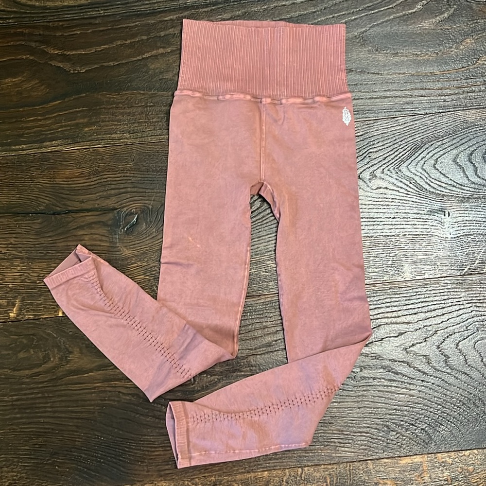 FP Movement High-Rise 7/8 Length Good Karma Legging - Nutmeg - Size XS/S - Picture 2 of 11